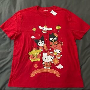 Sanrio Lunar New Year Red T-Shirt
